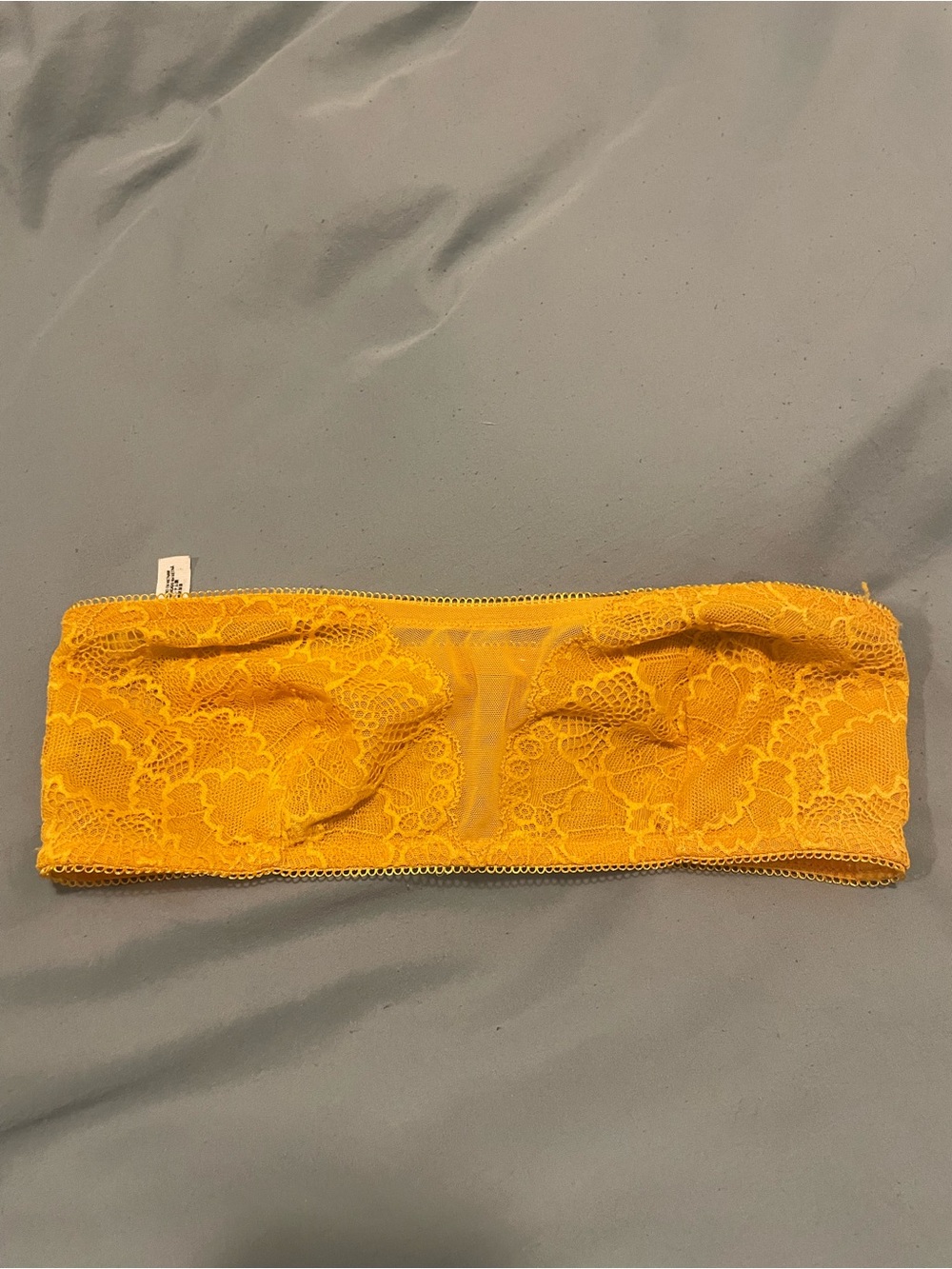 Free People Yellow Lace Bandeau
